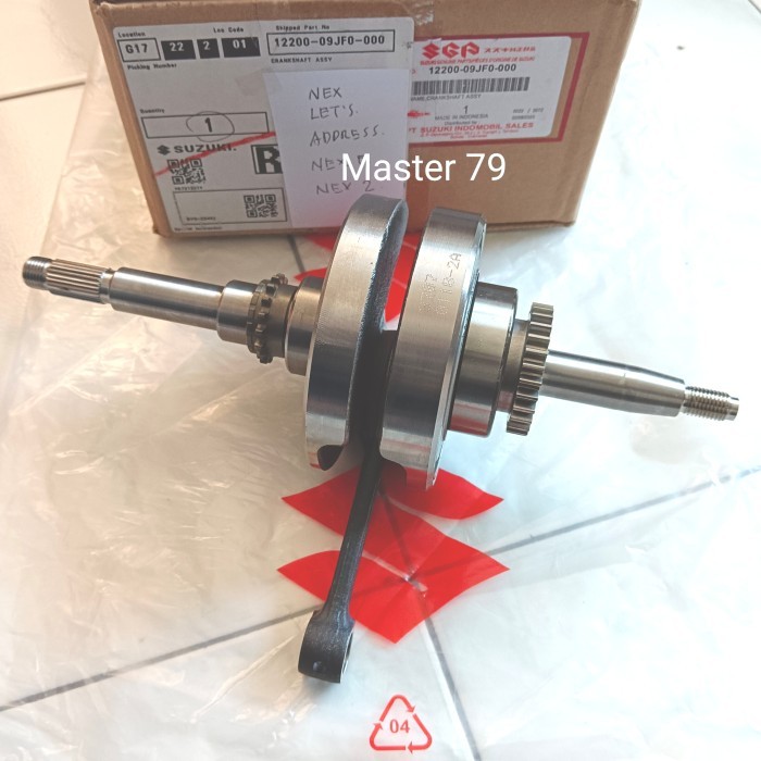 Crankshaft Kruk As Address Original Suzuki Sgp