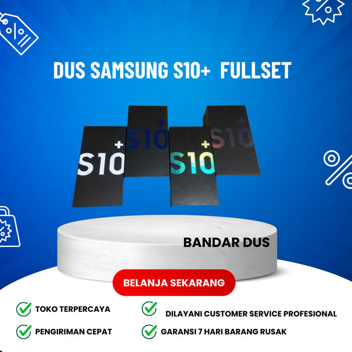 DUSBOOK DUS KOTAK SAMSUNG S10 PLUS + QUICK START GUIDE FREE REQ IMEI