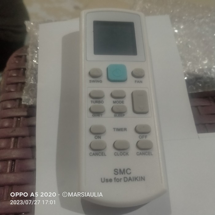 REMOTE AC DAIKIN MALAYSIA REMOT