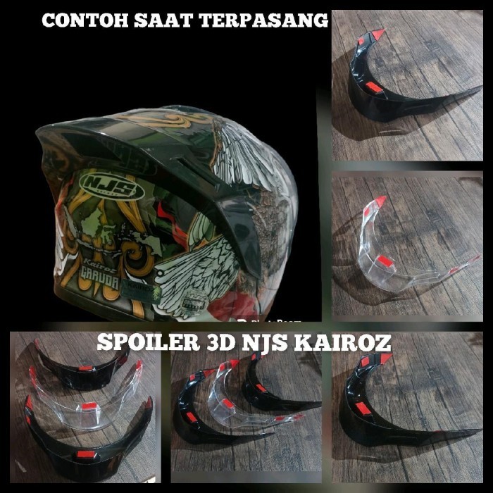 SPOILER 3D NJS KAIROZ / SPOILER 3D NJS ZX1 / SPOILER 3D NJS KRONOS