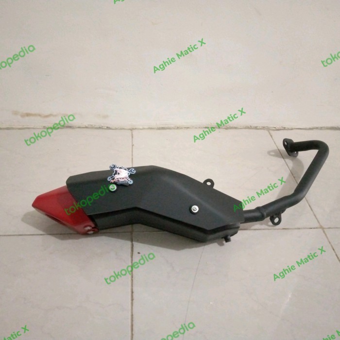 Knalpot Klx Pnp Xride 115 Mio J Fino 115 Dengan Cover Knalpot