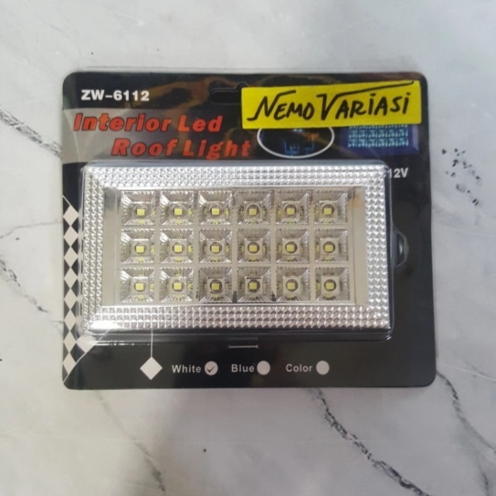 LAMPU PLAFON MOBIL LED KOTAK