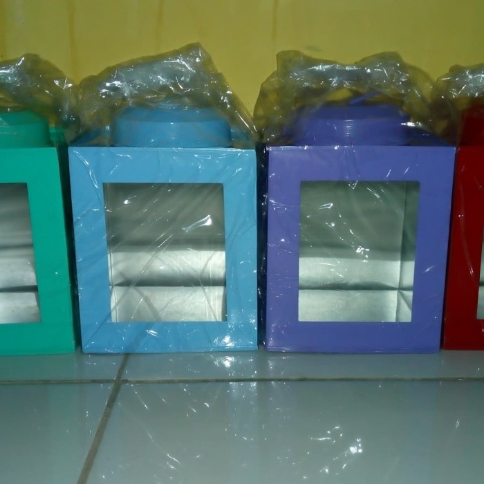 TERBARU Kaleng Kerupuk Ukuran 15X18Cm/Toples Unik/ Wadah Lucu imut Serbaguna