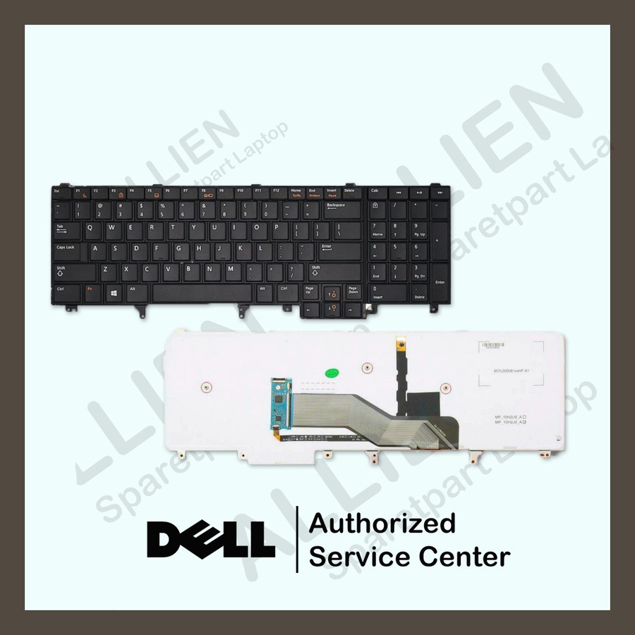 Original Keyboard Dell Precision M4600 M4700 M4800 M6600 M6700 M6800 Backlight