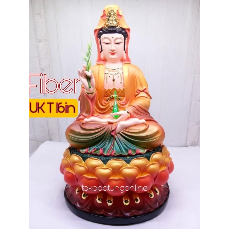

Ready Patung Kwan Im FIber 16in 21A