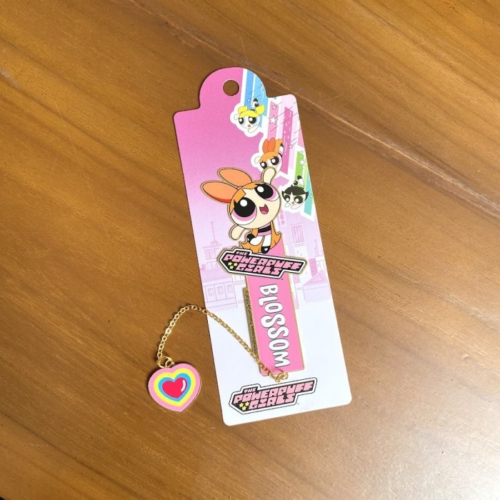 

Andra - Pembatas Buku Penanda Buku Kertas Bookmars Seri Power Puff Girl Buttercup Blossom Bubbles