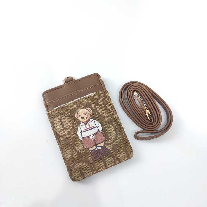 

Andra - Ttwn Bear Original Tt2493 Id Card Holder - Name Tag Cokelat - Ttwnbear