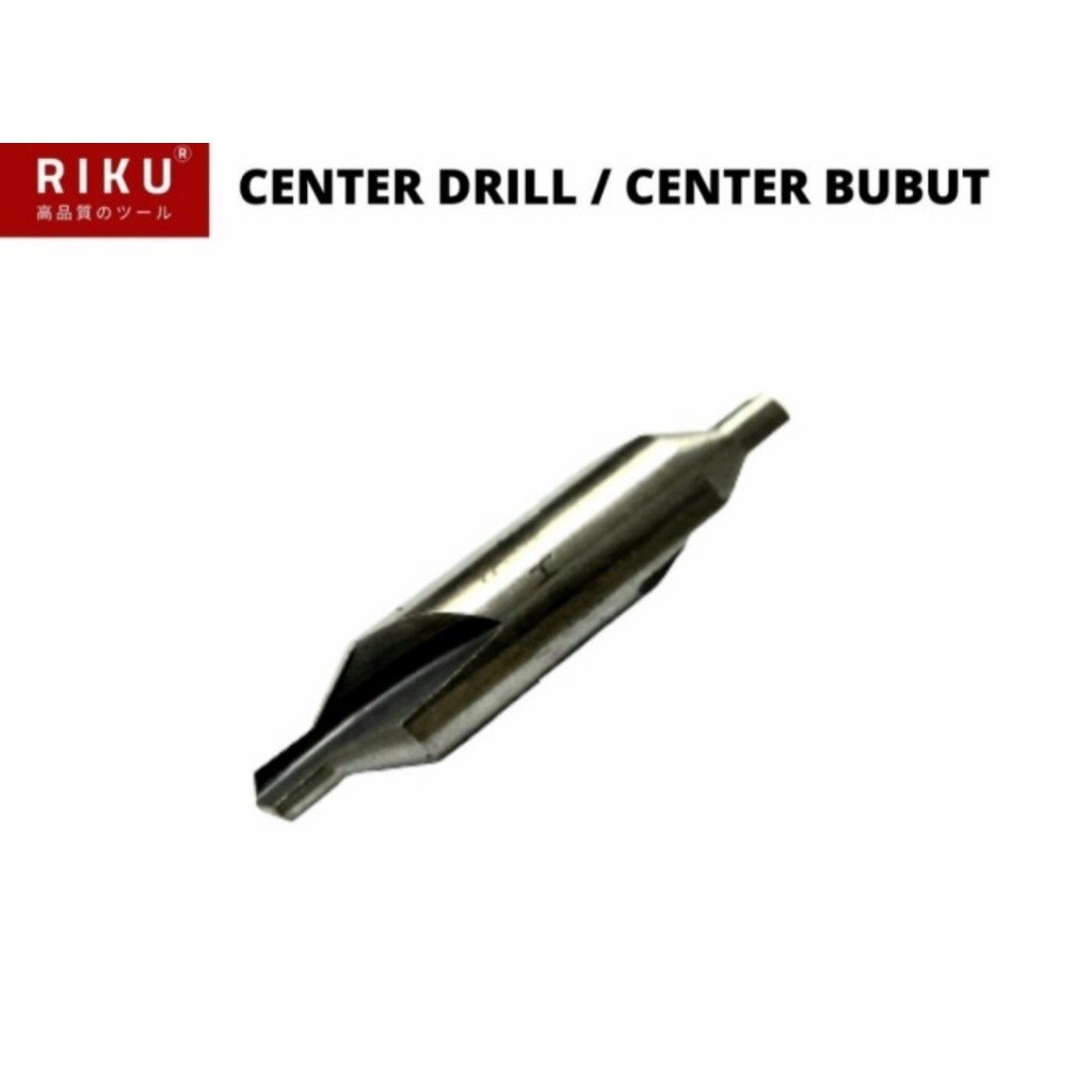 Centre Center Drill / Center Bubut 8 mm mili - Bodi 20 mm mili