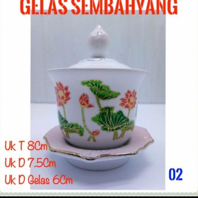 

Ready Gelas Sembahyang Teratai Full Color 02