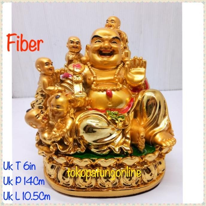 

Ready Patung Buddha Maitreya Gendong Anak 06