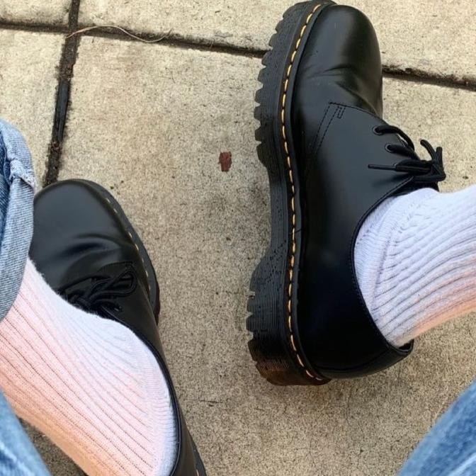 Original Dr martens 1461 BEX black smooth P67T