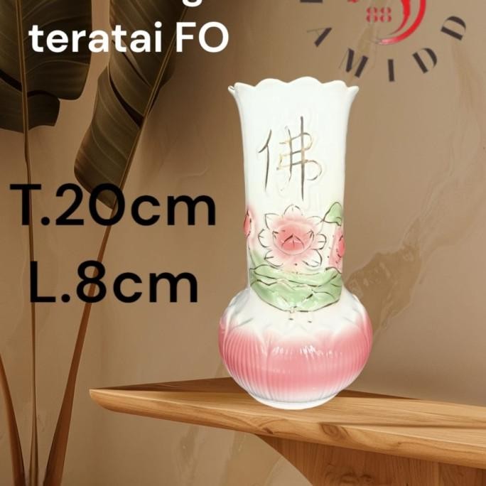 

Ready Vas Bunga Emas Keramik uk 8in