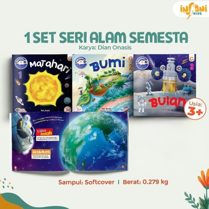 

siap kirim buku cerita anak seri sains alam - buku anak