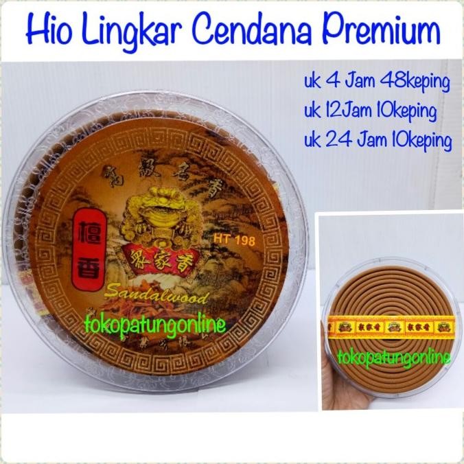 

Ready Hio Lingkar Cendana Premium 12 jam