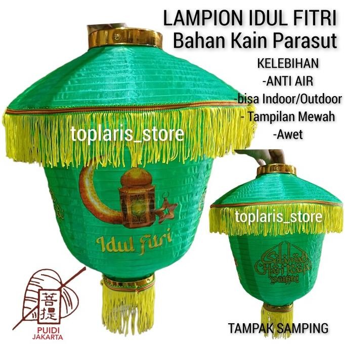 

Ready Hiasan Idul Fitri Kain Gantung Lampion