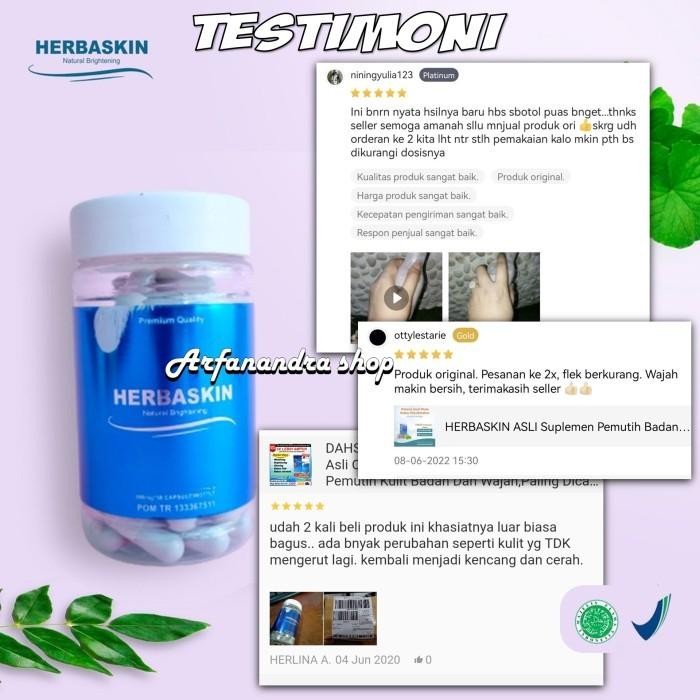 Herbaskin Original 100% Untuk Flek Herbalskin Natural Brightening