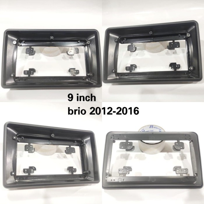 Frame Head Unit Android 9Inch Brio 2012-2016