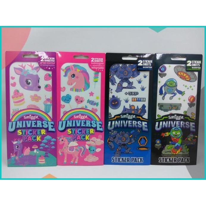 

READY Smiggle Universe Sticker Pack 11OKTZ4 suku cadang
