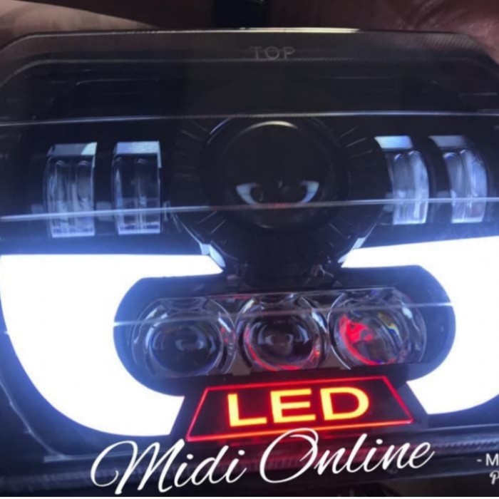 Lampu Daymaker Kotak 7 Inchi - Lampu Daymaker Jeep L300