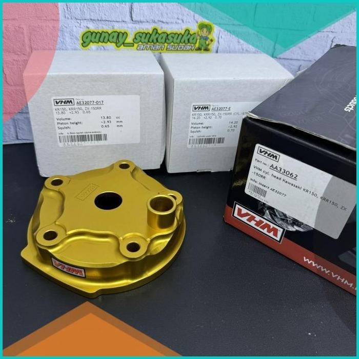 Head VHM Kawasaki Ninja R SS RR ZX NEW RR Original Made In Netherlands