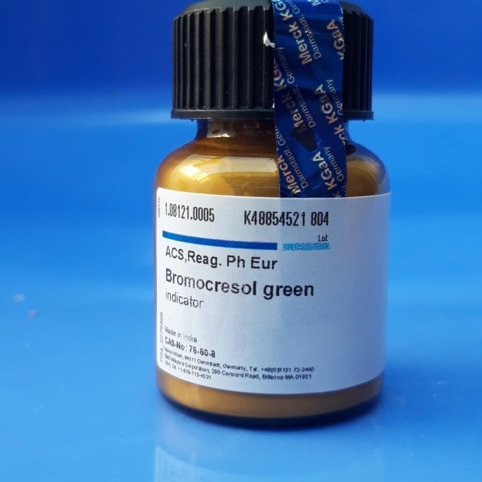 

Bromcresol Green / Bromkresol Hijau / Indikator BCG Pro Analis 1 Gram