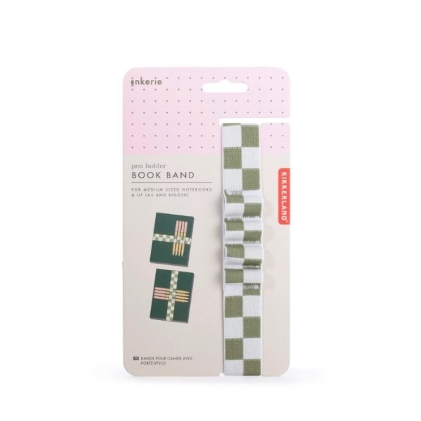 

KIKKERLAND : BOOK BAND PEN HOLDER GREEN