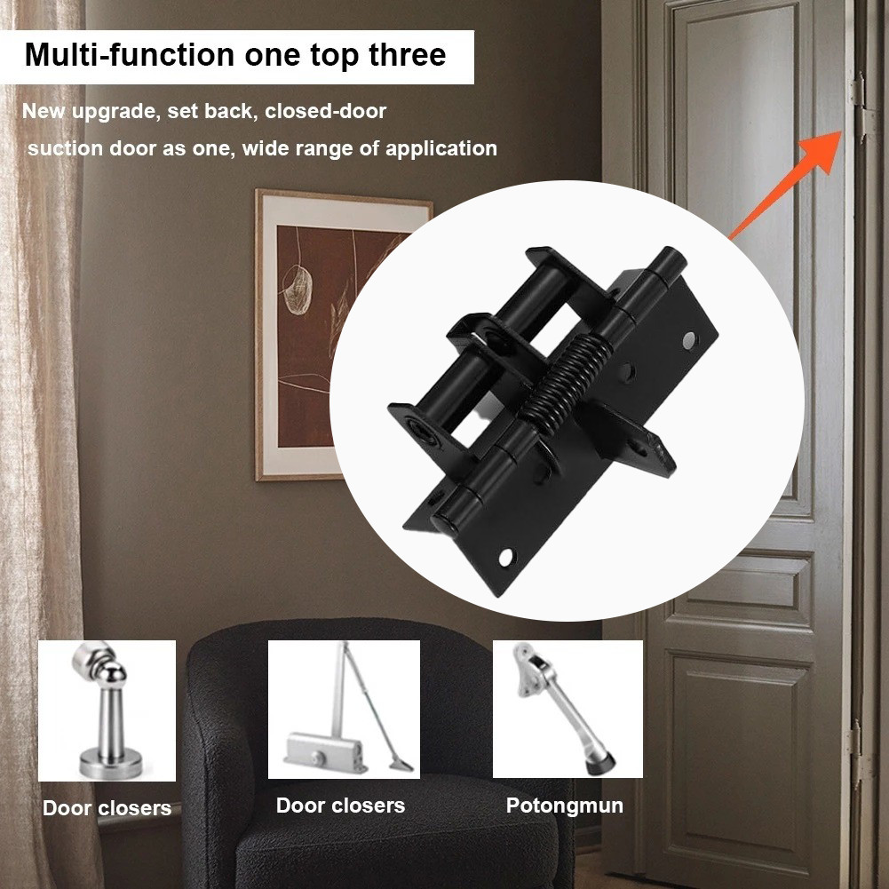 

- RLECS Engsel Pintu 90 Derajat Automatic Closing Spring Hinge Door - LB4135 -