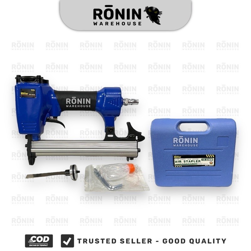 

MOLLAR Mesin Staples Tembak MLR-1022JA Air Stapler Hecter Blow Staple Gun