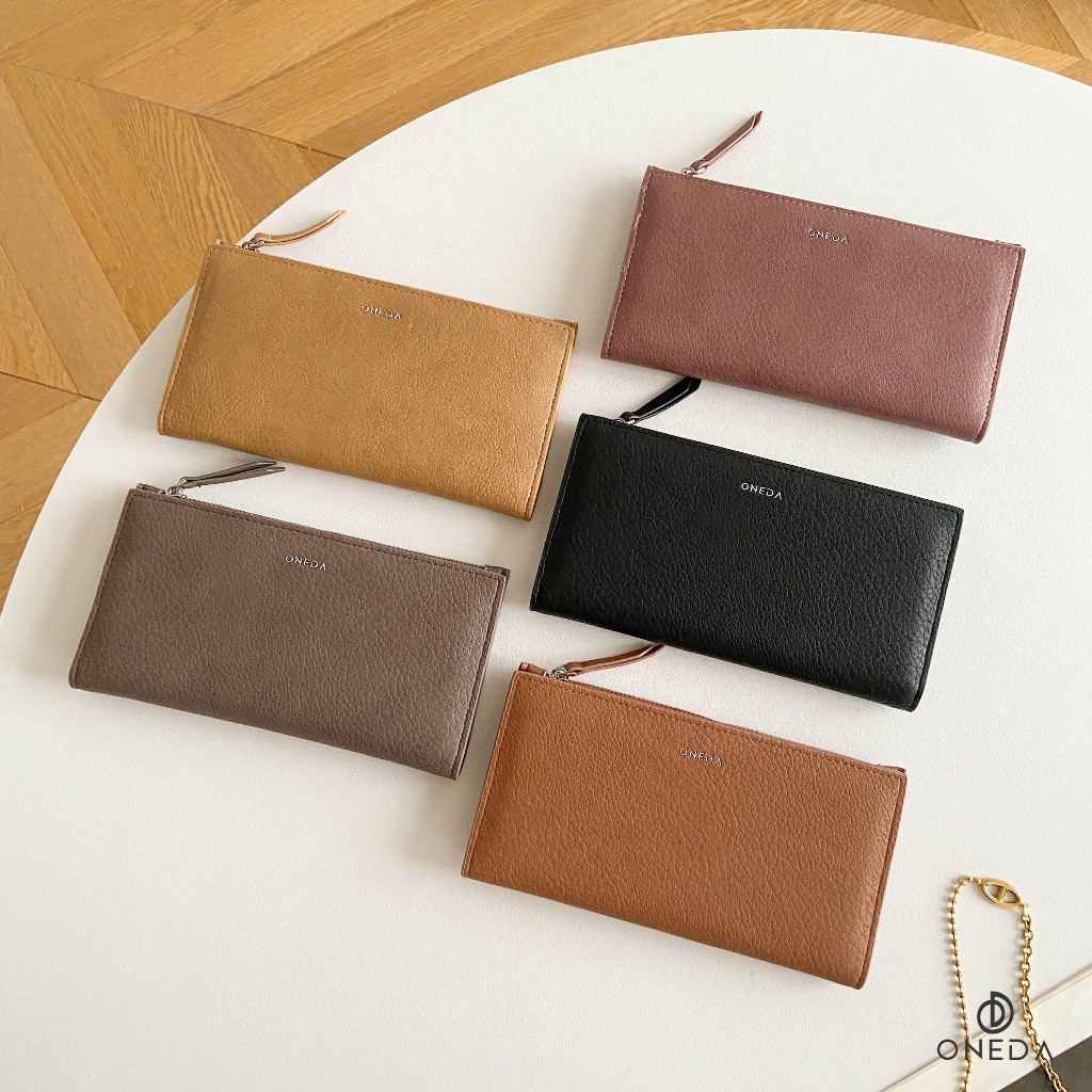 Oneda Zelene Dompet Lipat Panjang Cash Coin HP Wanita #w3255