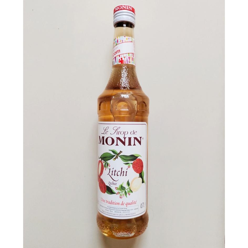 

Monin Lychee Yrup 700Ml Irup Numan Cafe Raa Leci