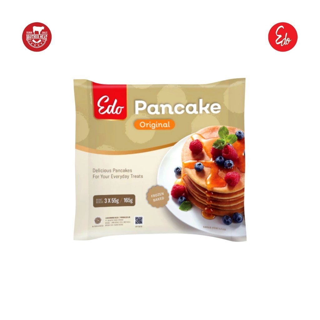 

EDO Pancake Original 165gr - Brothermeatshop