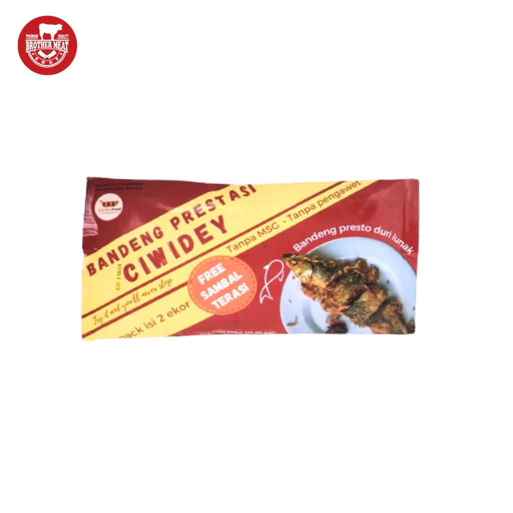 

Ciwidey Food Bandeng Presto Duri Lunak Ciwidey Frozen 220-280gr, Brothermeatshop