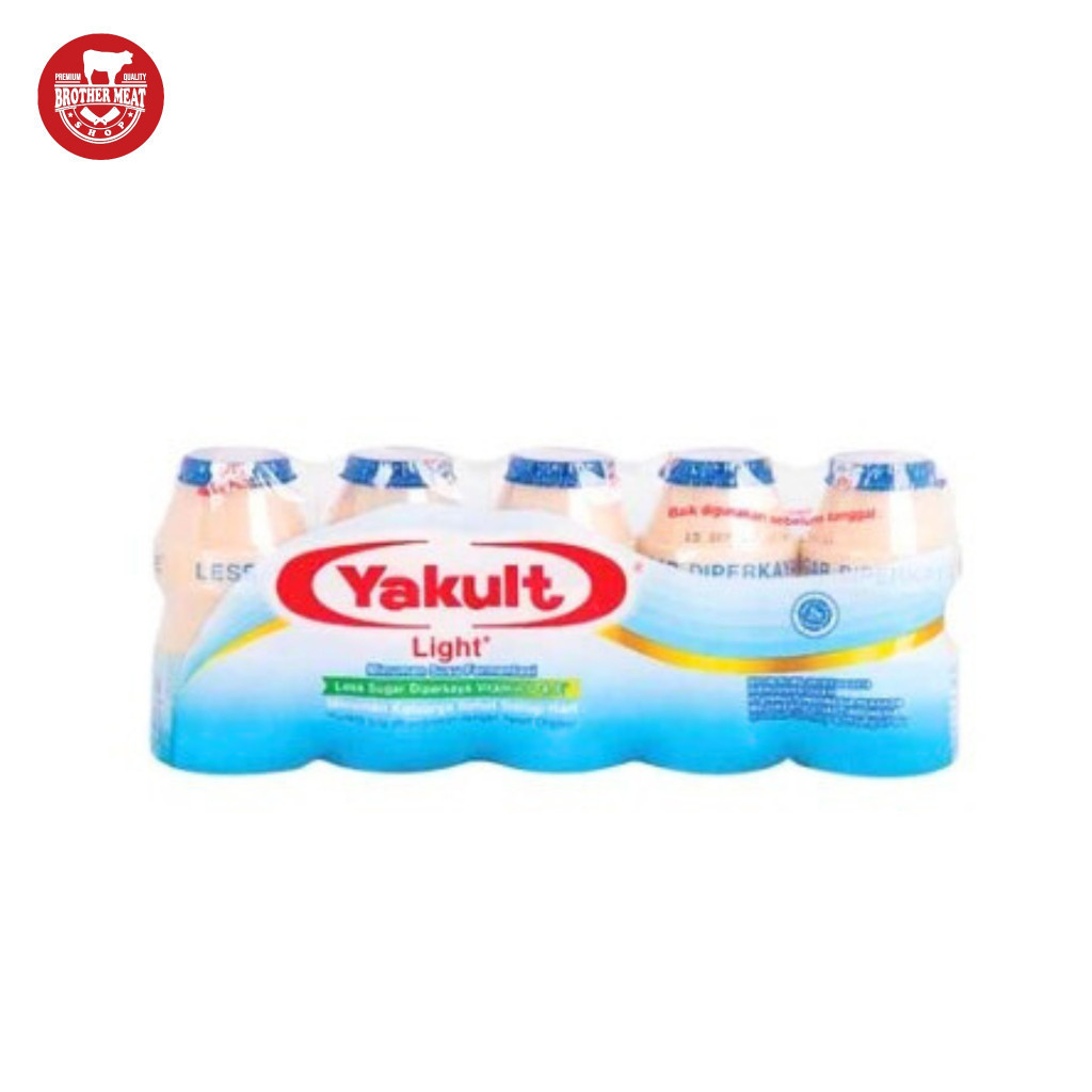 

Yakult LIGHT Pack Yogurt Isi 5 - Brothermeatshop