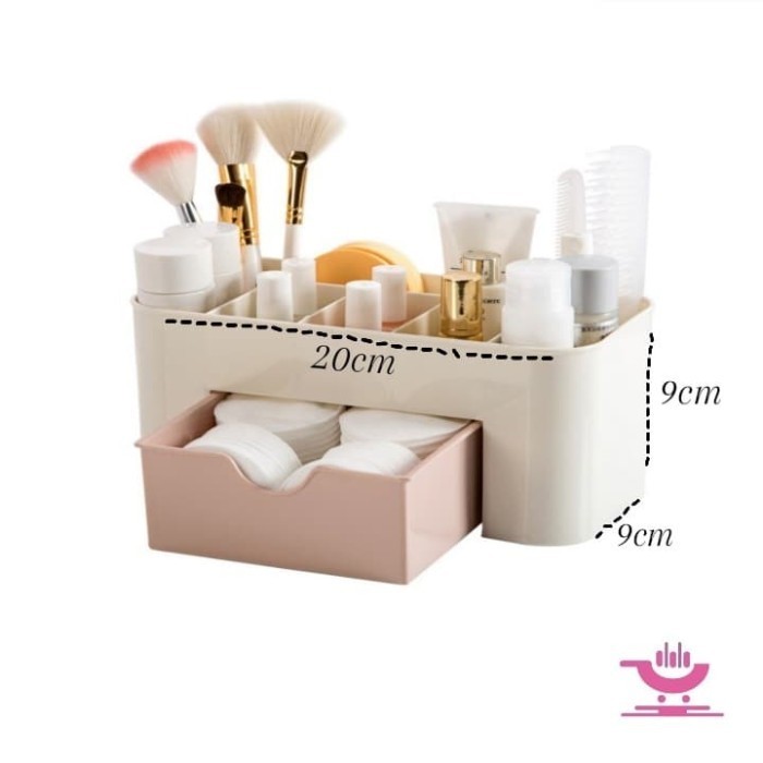TERLARIS Rak Skincare Organizer / Rak Makeup Kosmetik Kotak Serbaguna Rak Mini