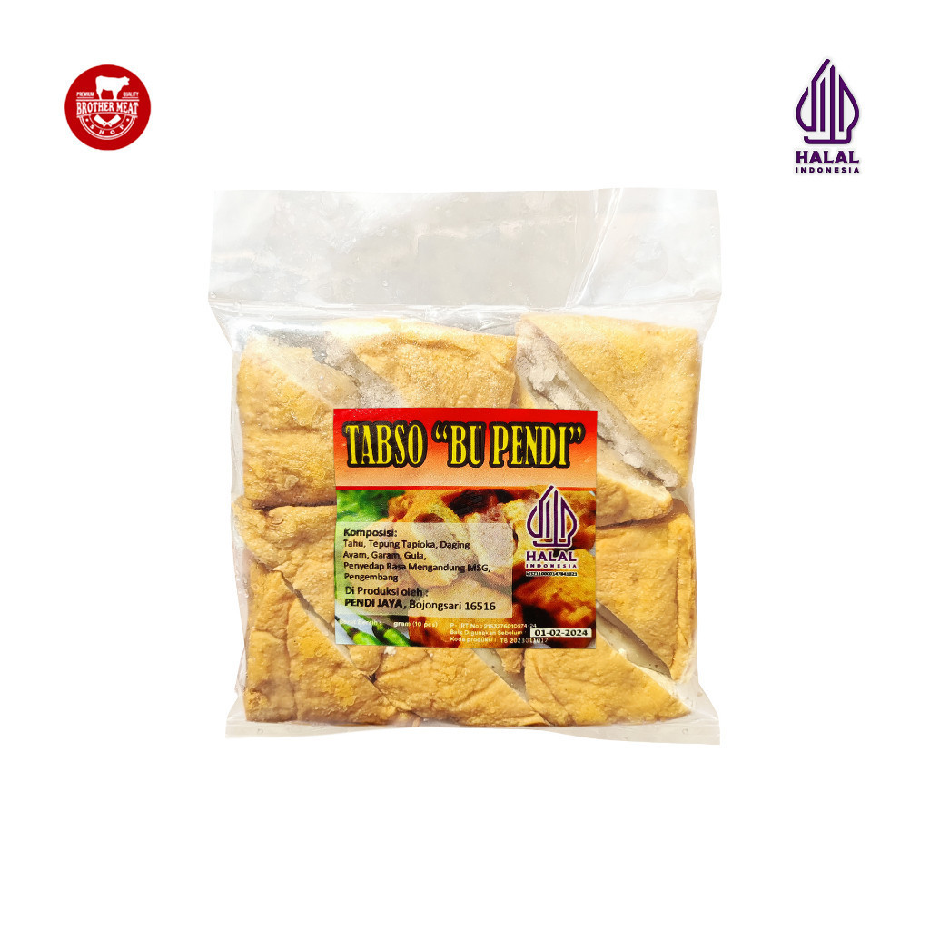 

Tahu Bakso Original Bu Pendi 300gr - Brothermeatshop