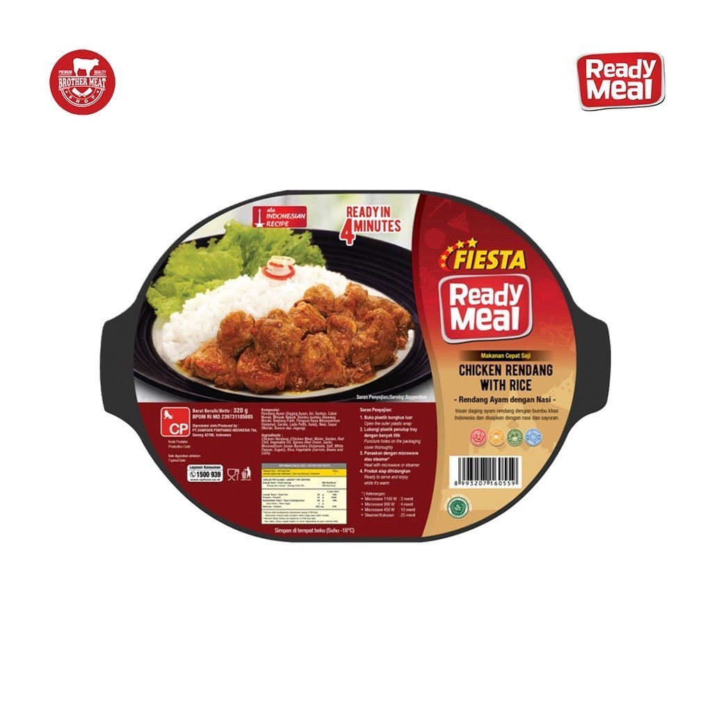 

FIESTA Ready Meal Rice With Chicken Rendang 320gr