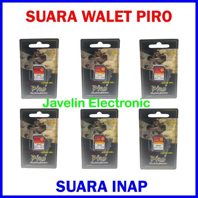 Suara Walet Piro Inap Original Memory Card