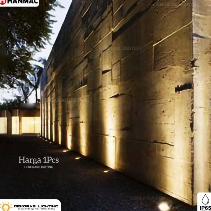 Lampu lantai led tanam sorot focus 12 derajat taman outdoor waterproof
