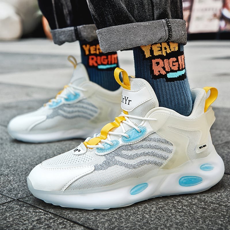 Men's Casual Shoes Popcorn Lightweight Platform Daddy Shoes