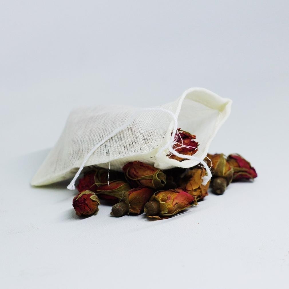 PENAWARAN TERBATAS Reusable Tea bag / Kain Kantong Teh Celup ||