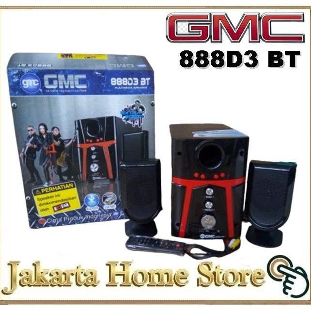 Speaker Bluetooth GMC 888D3 BT - Extra Boost Edition