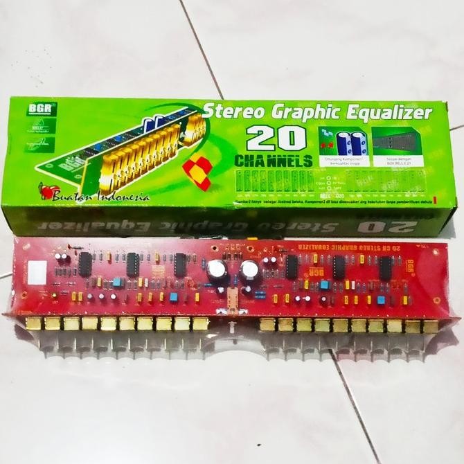 Kit Equalizer 20 Channel Bell BGR