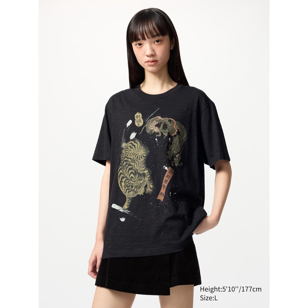 Uniqlo UT Ukiyo-e Lengan Pendek