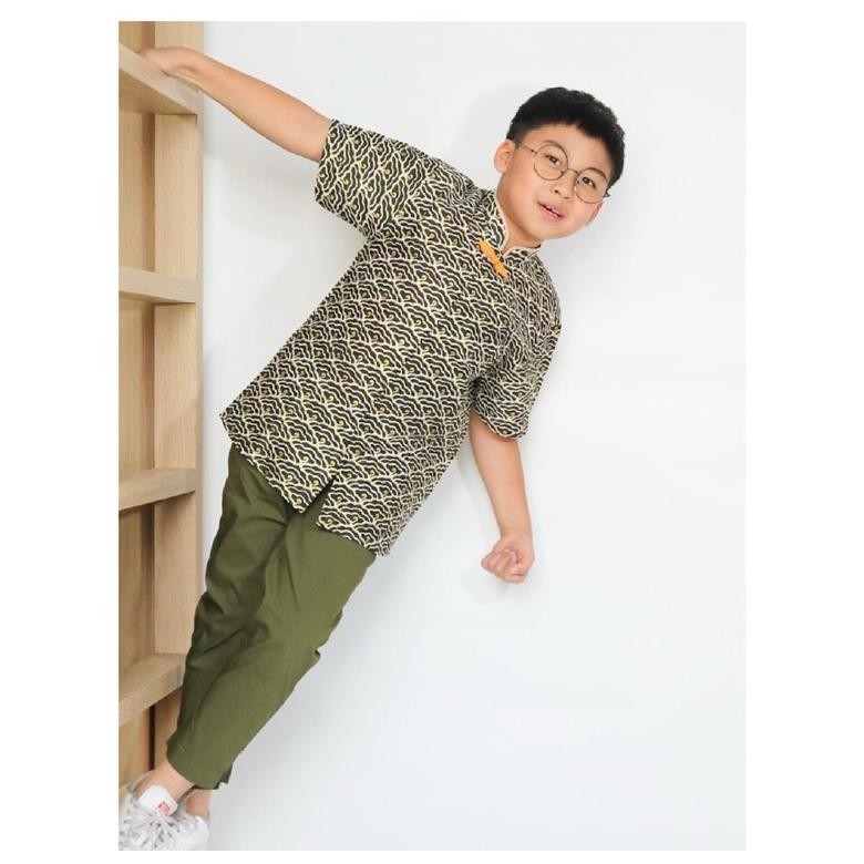 PLK KIDDY AND KIDDO & kiddyandkiddo BAJU IMLEK ANAK LAKI LAKI / CHEONGSAM ANAK LAKI LAKI / ATASAN CH