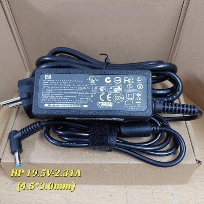 Produk Baru Adaptor Charger Laptop HP 14s-fq0010AU 14s-fq1032AU 14s-fq1004AU NEW 45W