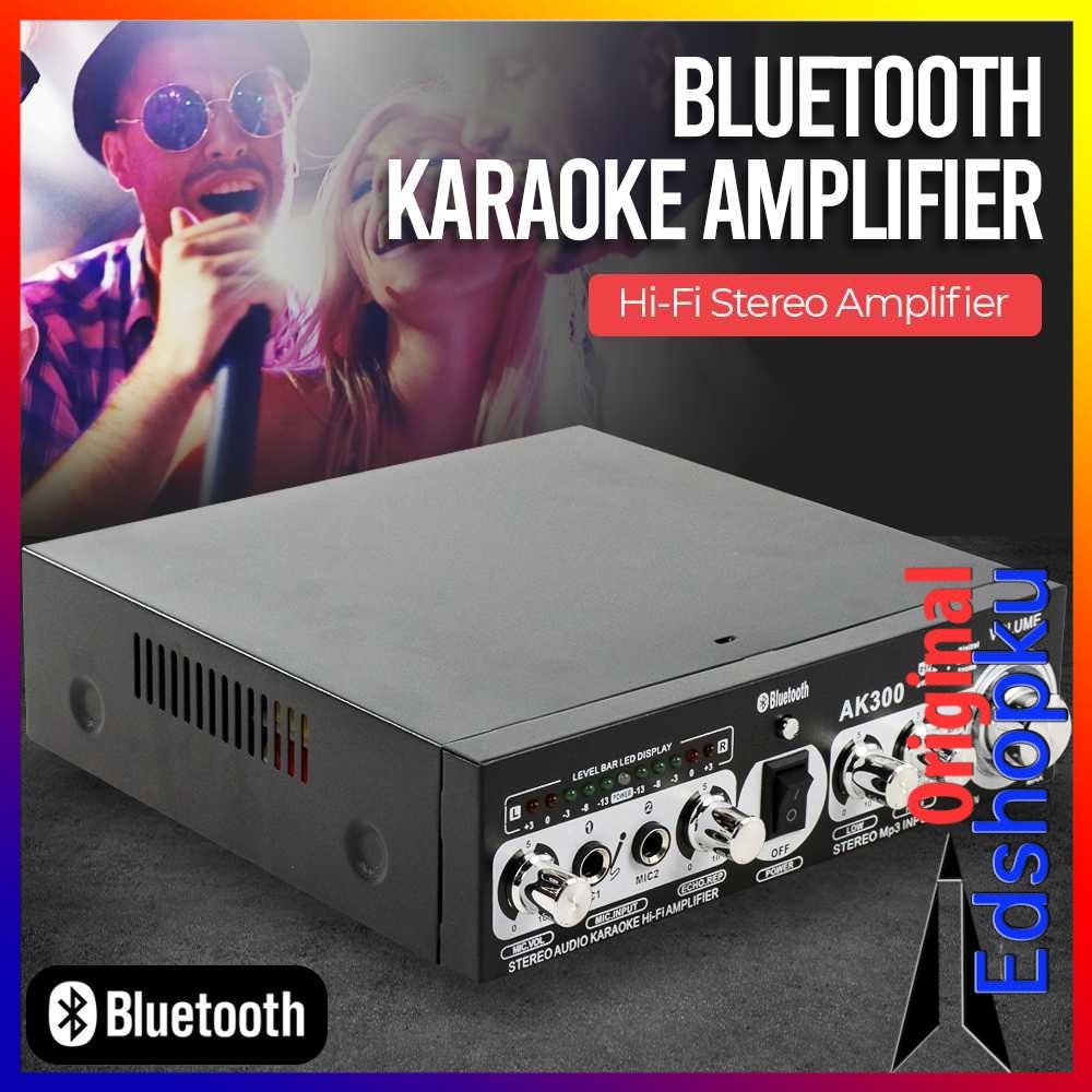 Audio Bluetooth Amplifier Musik KTV Karaoke Rumah Radio