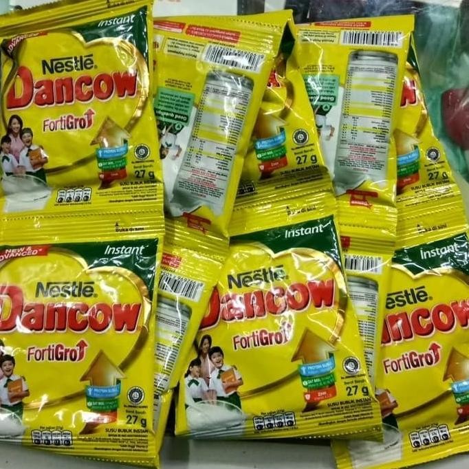 

Susu Dancow Sachet FortiGro Putih 27 Gram - ( 1 DUS ISI 16 RENCENG ) [terbaik]