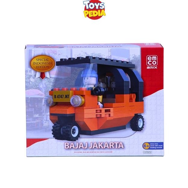 Mainan Emco Indoneia Erie Bajaj Orange