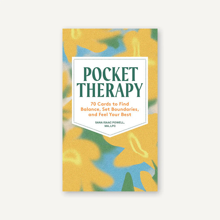 

TERBARU Pocket Therapy Deck by Sana Isaac Powell Chronicle Oracle Deck 9781797219448 PROMO!