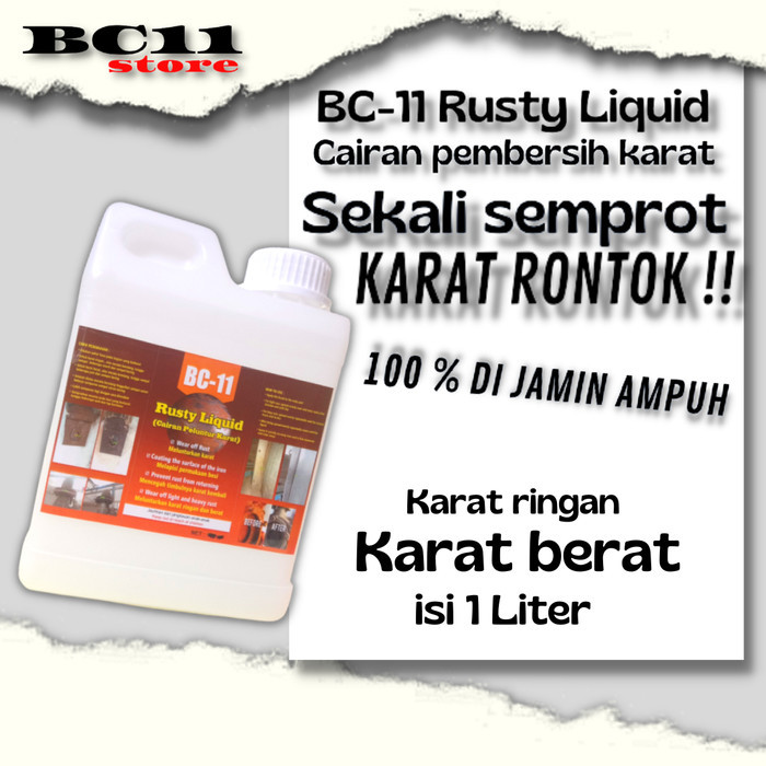 Terbaru Pembersih Karat Besi Perontok Karat Besi Penghilang Karat Besi Anti